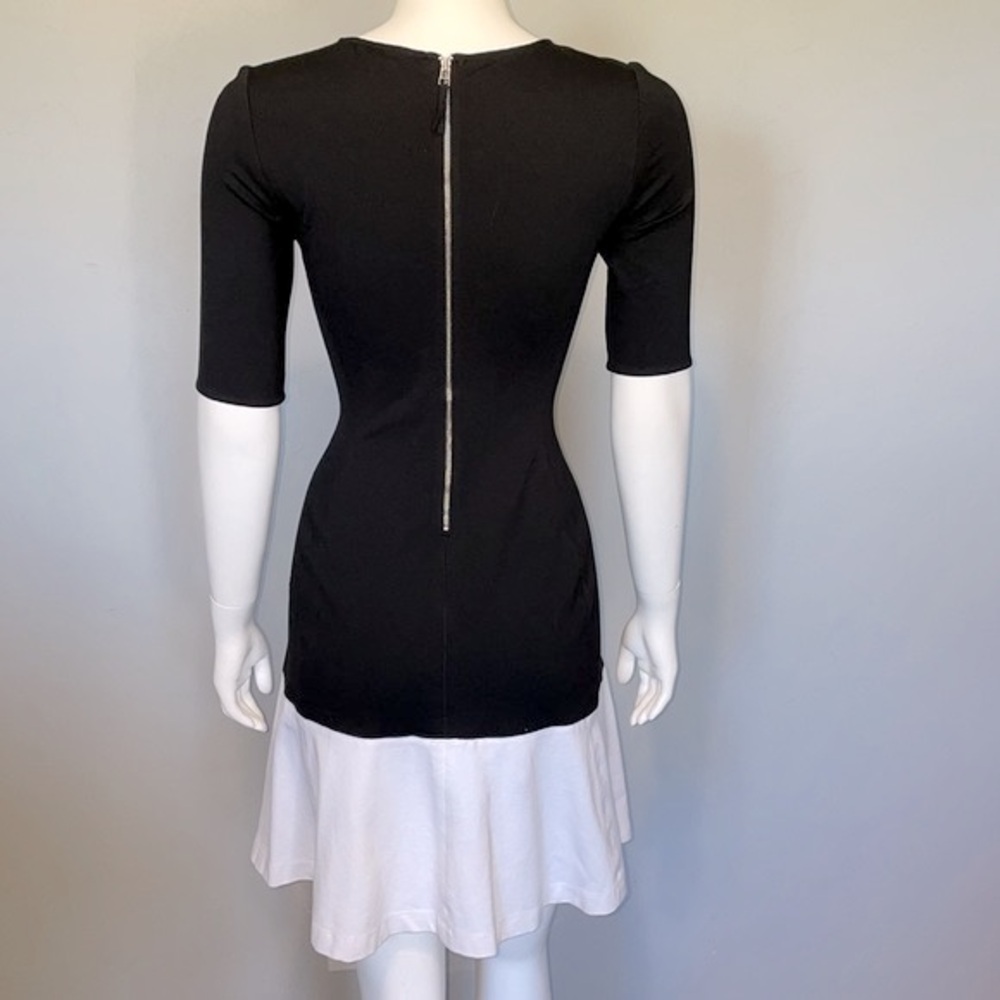 Banana Republic Colorblock Fit & Flair Stretch Dress EUC - Picture 6 of 13